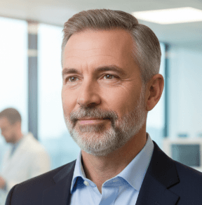 Headshot of Dr. Marcus Thorne, Chief Technology Officer at reOpenTest.