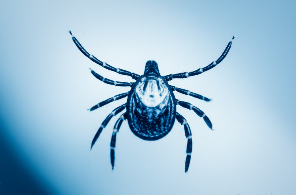 Illustration of a Lone Star Tick